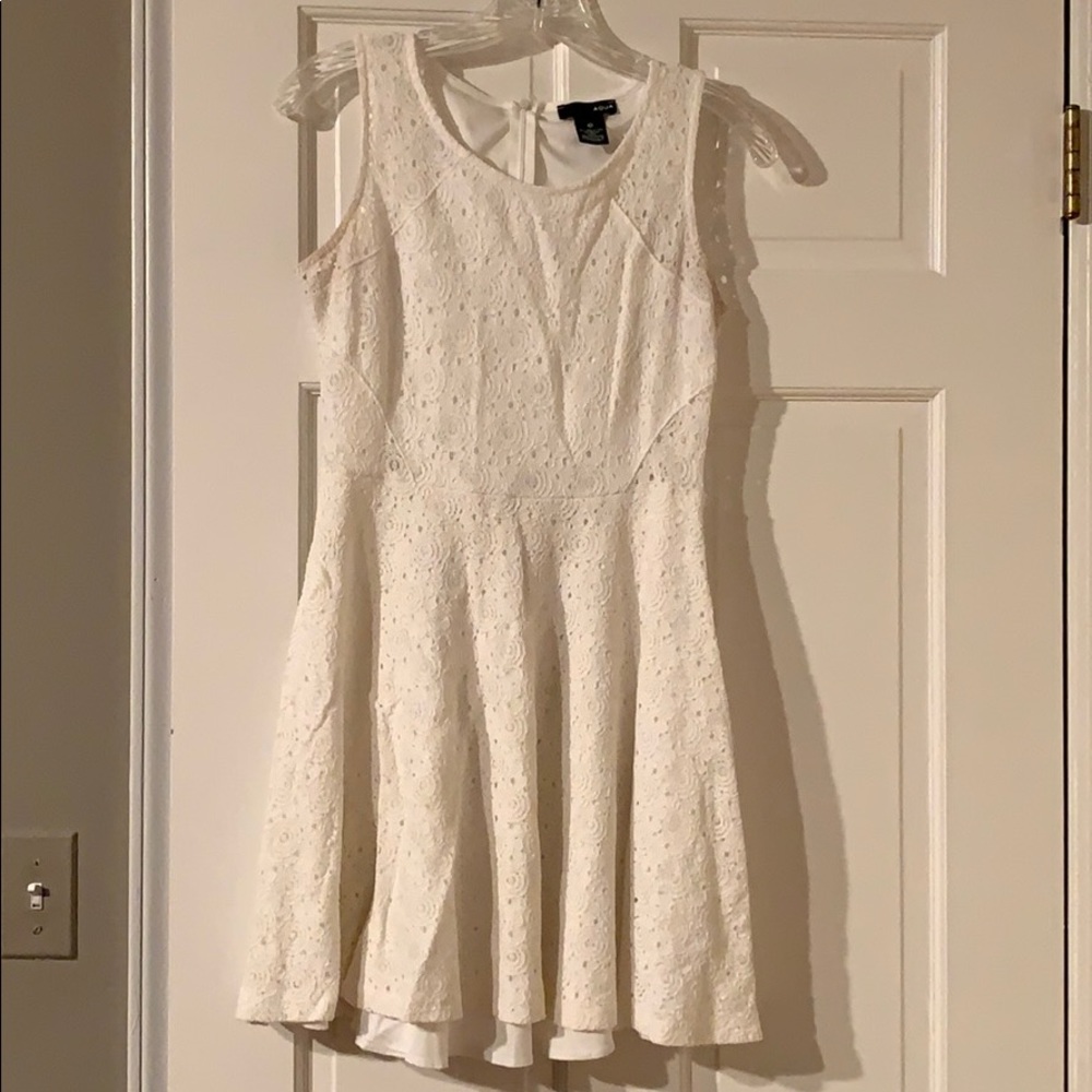 White Aqua dress